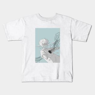 broken human Kids T-Shirt